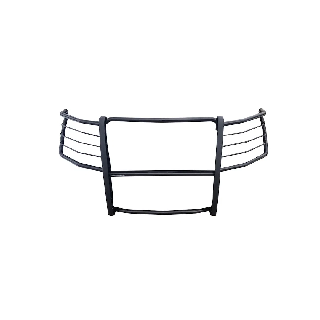 17GT29MA – BLACK HORSE Grille Guard, 3-Piece Modular Powder Coated Black Cold Rolled Steel 1-1/2 Inch Diameter Withou...